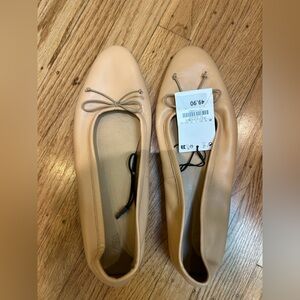 NWT Zara ballet flat size 41